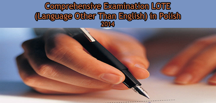 Egzaminy dla uczniow, ktorzy ukonczyli 8 klase Szkoly Jezyka Polskiego..
