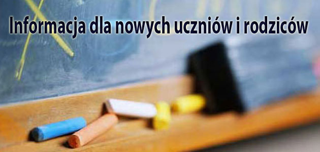 Witamy w roku szkolnym 2014-15